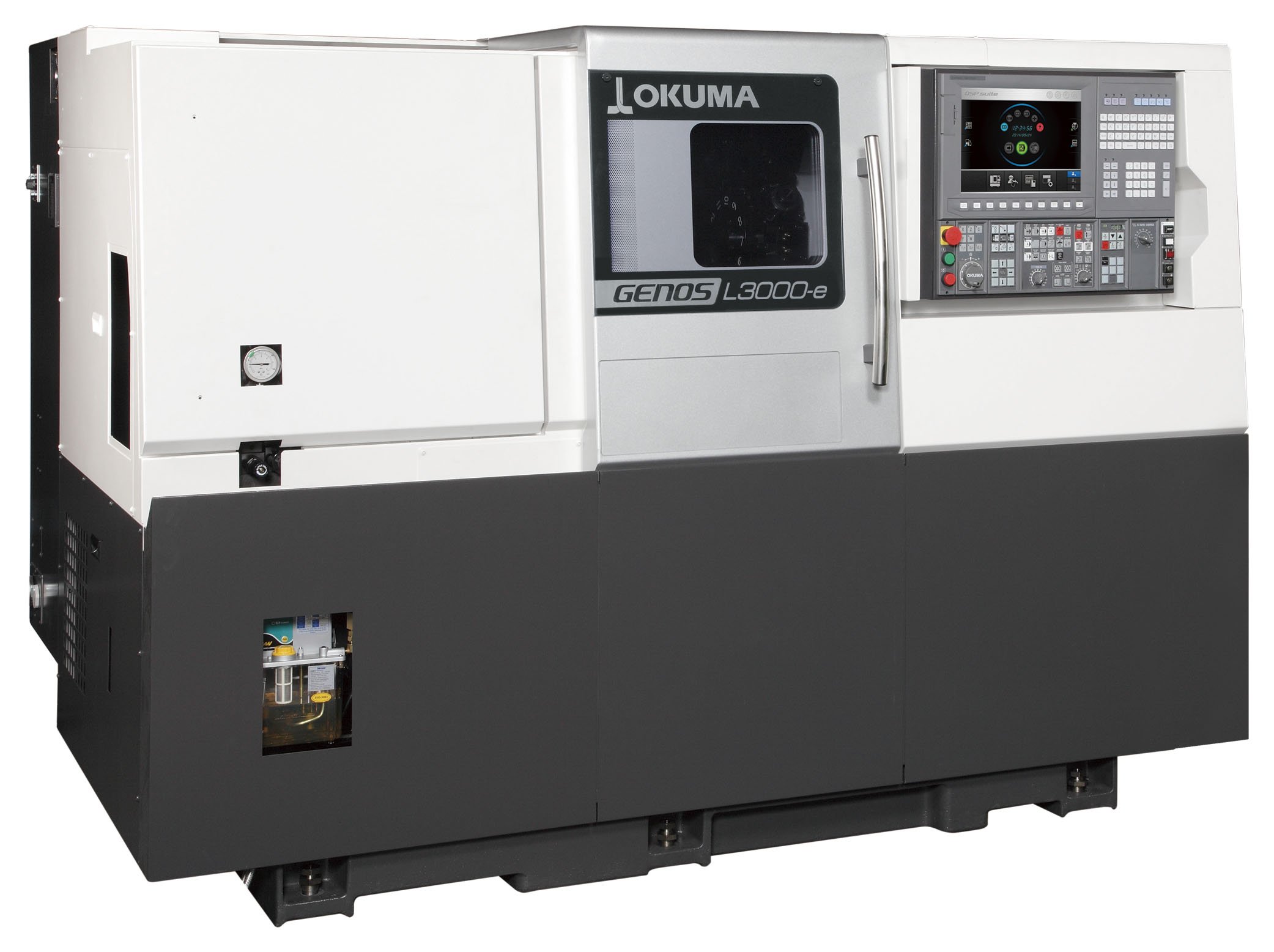 GENOS L3000-e (M): 1-Saddle CNC Lathe