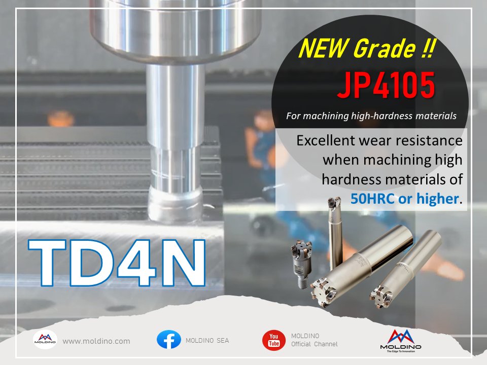 TD4N !! New Lines up Expand with Insert (JP4105) for Hardened Material