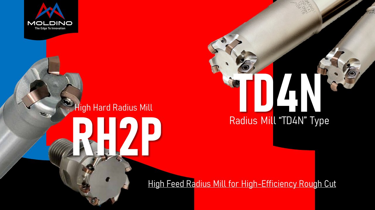 High Feed Radius Mill for High-Efficiency Rough Cut