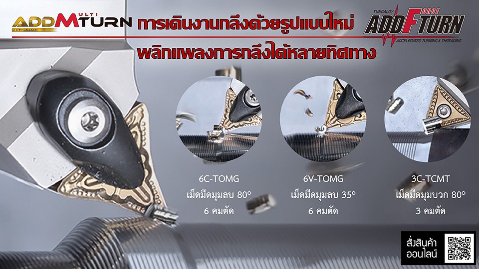 AddMultiTurn ปฏิวัติแนวคิดการเดินงานกลึงสู่ยุคใหม่ 