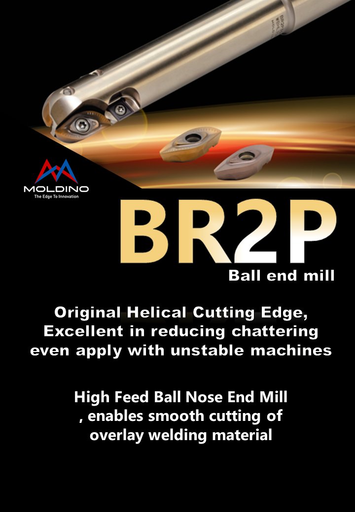 High Efficiency Roughing Ball Endmill